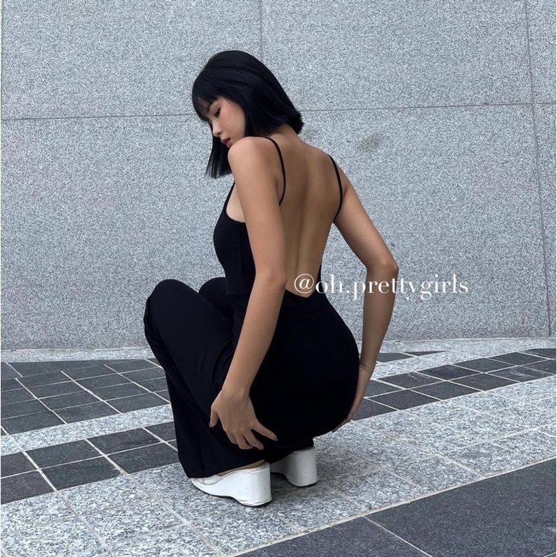 Đồ bay hở lưng KATY JUMSUIT