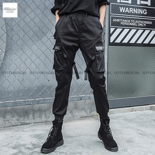 Quần jogger thể thao nữ septembergirl phối túi hộp cái tính - jogger nam 9000025