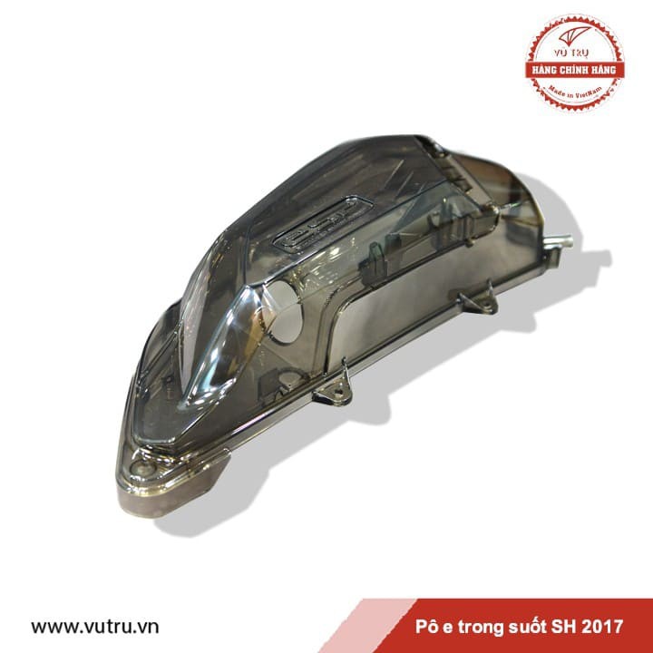 Pô e (Ốp bầu lọc khí) trong suốt SH17