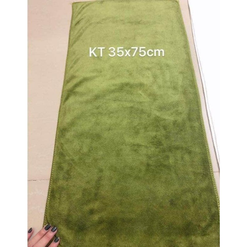 BÁN SỈ 10 CÁI khăn gội đầu  cho salon tóc kich thước 35x75