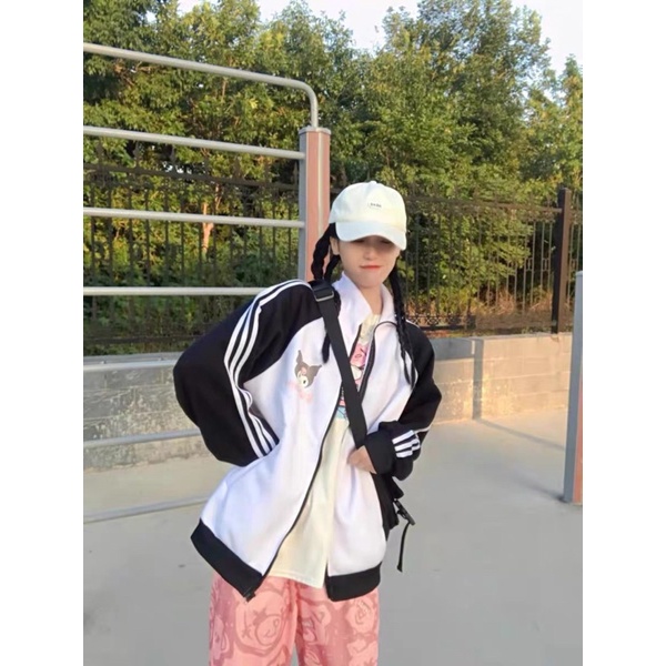 SẴN áo khoác in hình kurumi màu đen siêu cá tính