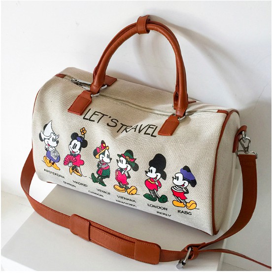 Túi xách du lịch hình Mickey và các địa danh thế giới