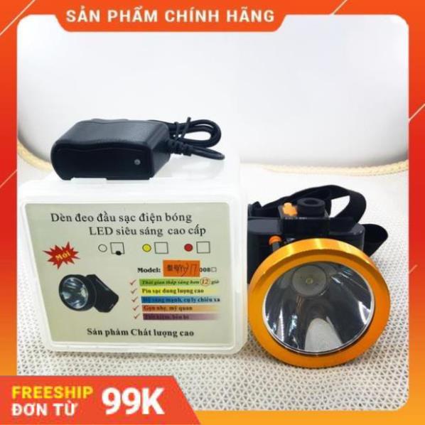 [Giảm 50%]  Đèn Led Đội Đầu 30W - Thời gian chiếu sáng hơn 10H - ( kèm sạc và dây đeo).