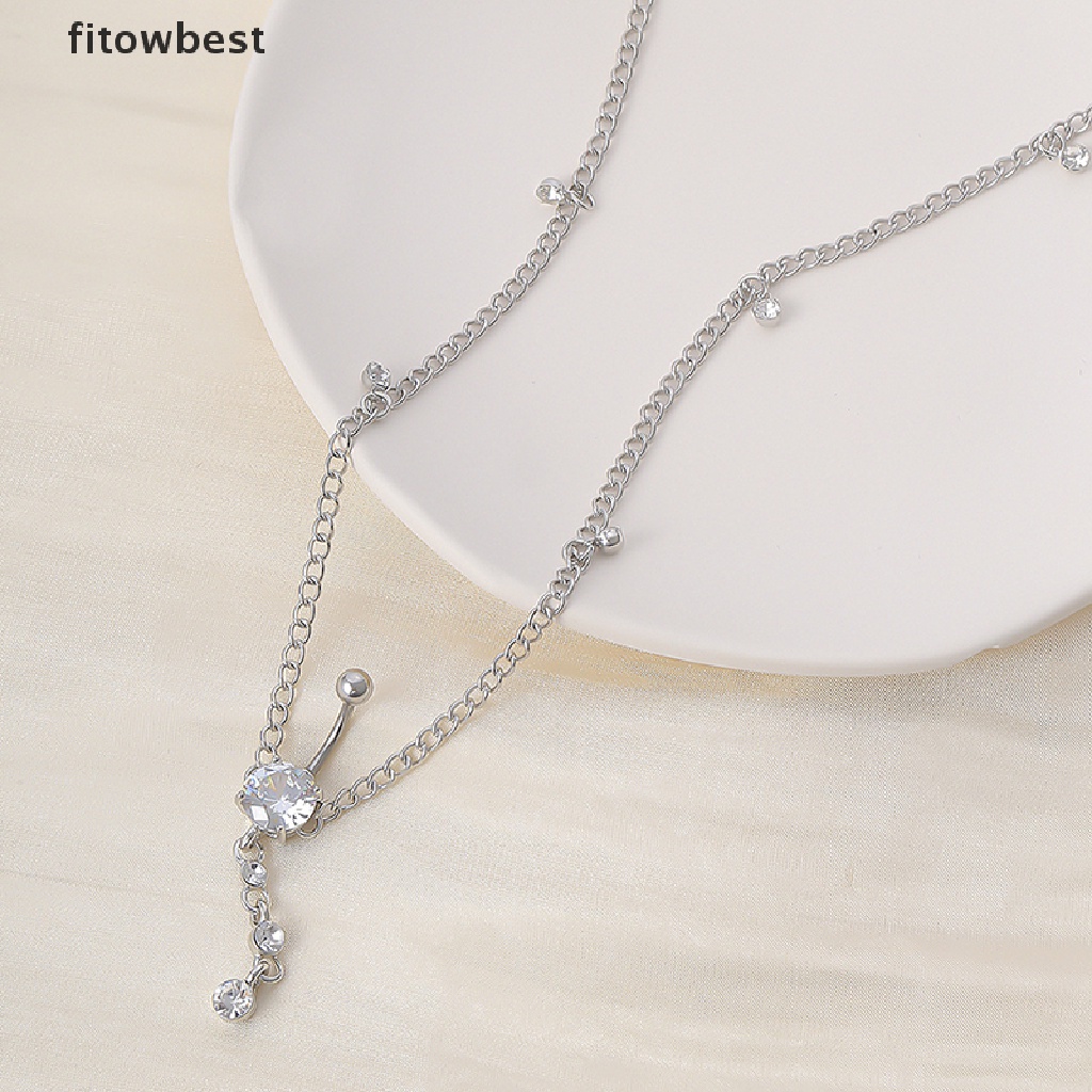 Thắt lưng chuỗi xích GJCUTE đính nút phong cách punk cá tính cho nữ