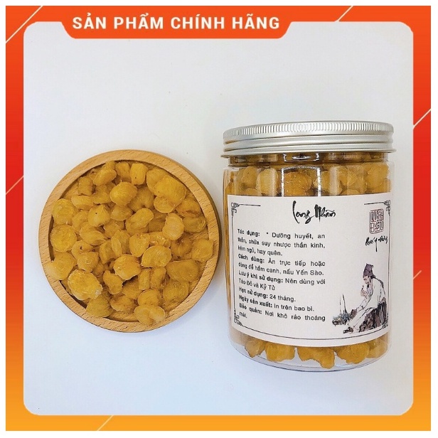 100gr Long Nhãn ngọt thơm,vàng óng