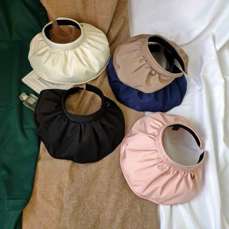 Nón Đi Biển - Nón Vành Rộng Nửa Đầu Che Nắng Chống Tia Uv Thời Trang Mùa Hè Nữ