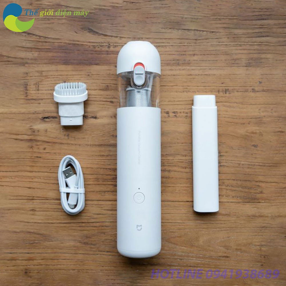 Máy hút bụi cầm tay không dây mini Xiaomi Mijia Vacuum Cleaner SSXCQ01XY - Bảo hành 1 tháng - Shop Thế Giới Điện Máy