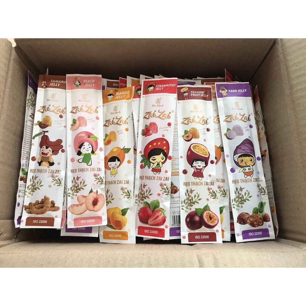 KẸO THẠCH ZAI ZAI + DÙNG THỬ 1 CÁI