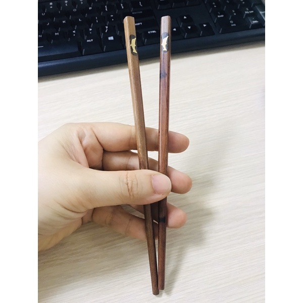 Đũa gỗ cho bé set 2 đôi