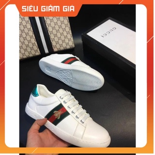 [ giá rẻ bất ngờ ] Giày 𝐆𝐮𝐜𝐜𝐢 ⚡️𝐅𝐑𝐄𝐄 𝐒𝐇𝐈𝐏⚡️ Giày Sneaker Ong Thêu Cao Cấp Full Size Nam Nữ