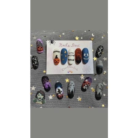 Nailbox Halloween cực xinh (ib chọn mẫu)