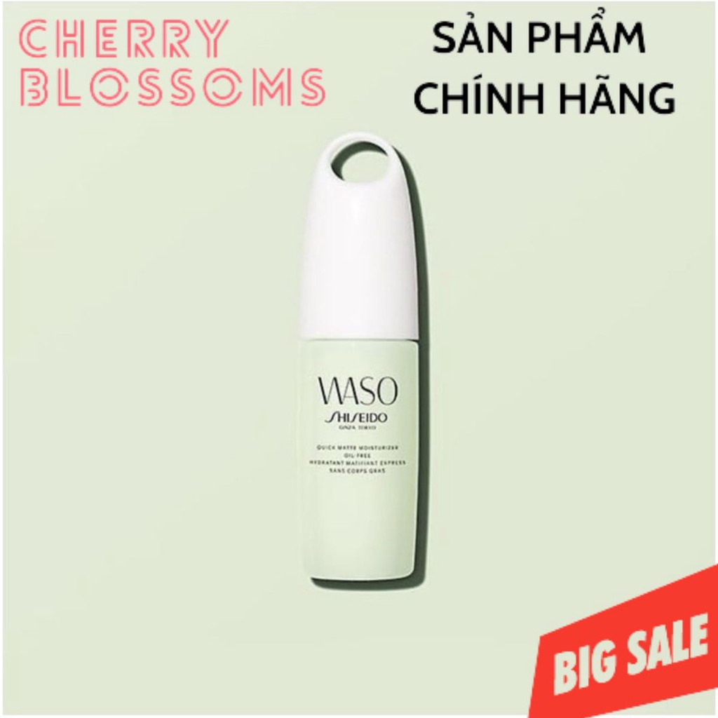 Sữa Dưỡng Cho tuổi dậy thì Da Dầu WASO Quick Matte Moisturizer Oil-FreI #CHERRY