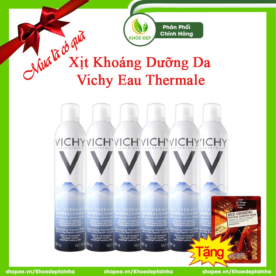 [ CHÍNH HÃNG ] Xịt Khoáng Dưỡng Da VICHY EAU THERMALE 150ml