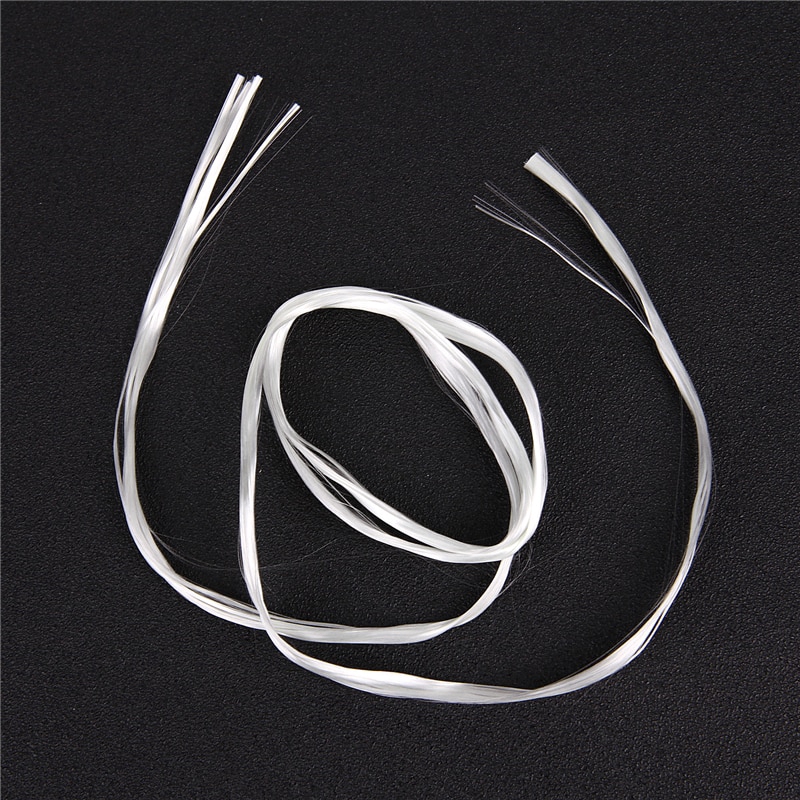Cuộn sợi thủy tinh 1m/2m/5m màu trắng trong dùng đắp móng tay nghệ thuật