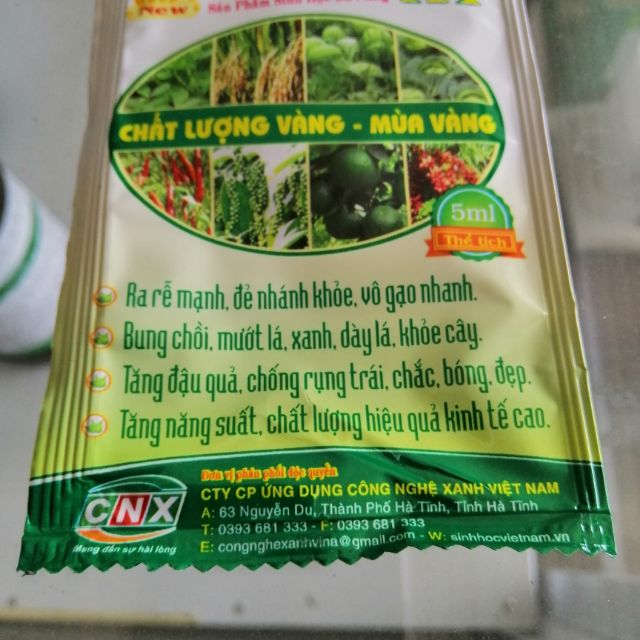 10 gói Phân bón lá sinh học  A4 10g