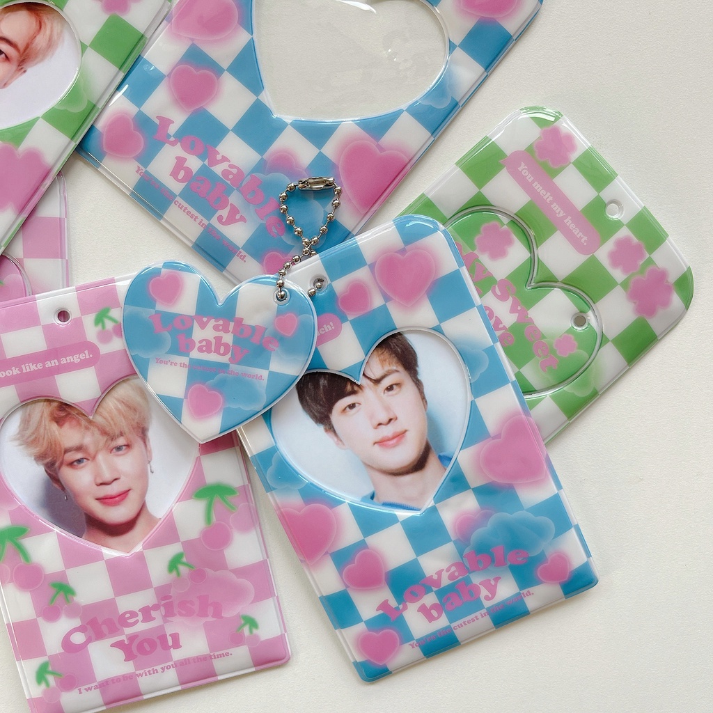 Photocard Holder/ Túi đựng thẻ bảo vệ Card chất liệu PVC Hàn Quốc