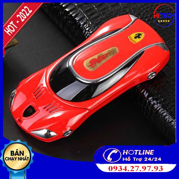 Điện thoại độc hình xe hơi ferari f911 2 sim siêu ngộ nghỉnh kèm phụ kiện-Bảo hành 12 tháng