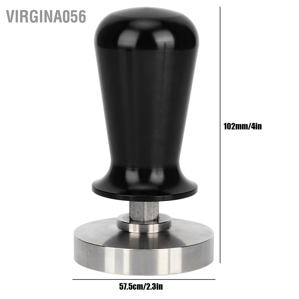 Có thể bán buôn Máy ép cà phê bằng thép không gỉ 57 5mm bột phẳng búa Dụng cụ Phụ kiện Virgina056 Hàng giao ngay