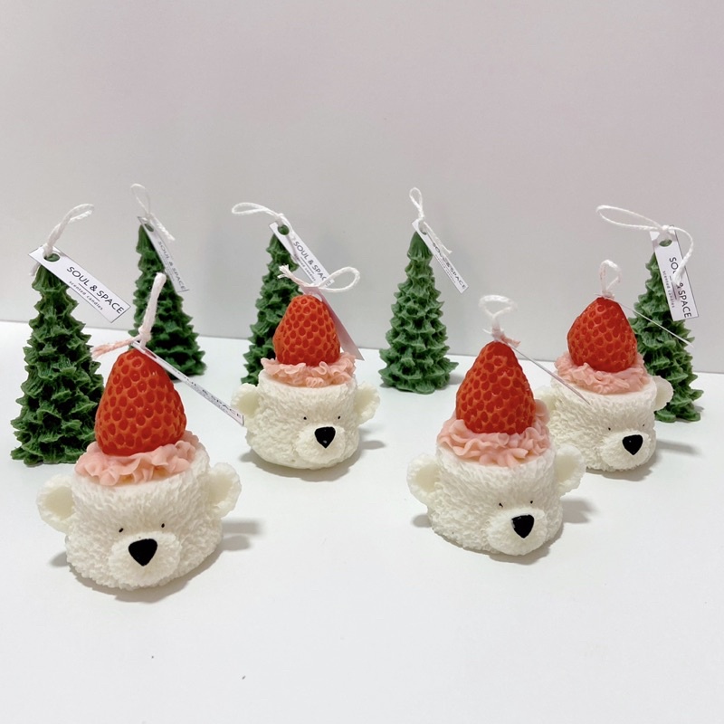 Nến thơm handmade cây thông giáng sinh