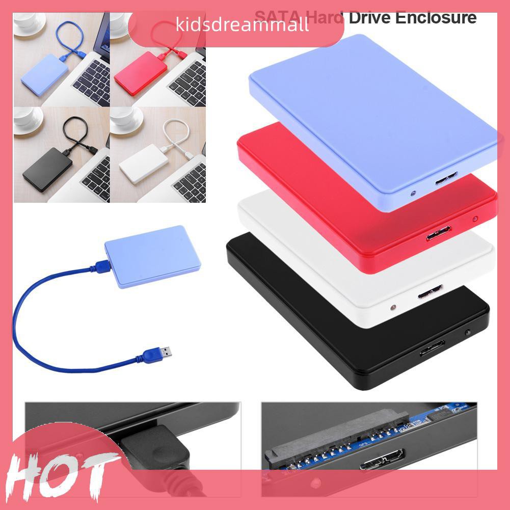 Hộp Đựng Ổ Cứng Ngoài 2.5in Usb3.0 Sata Box 3tb Hdd Ssd Cho Pc