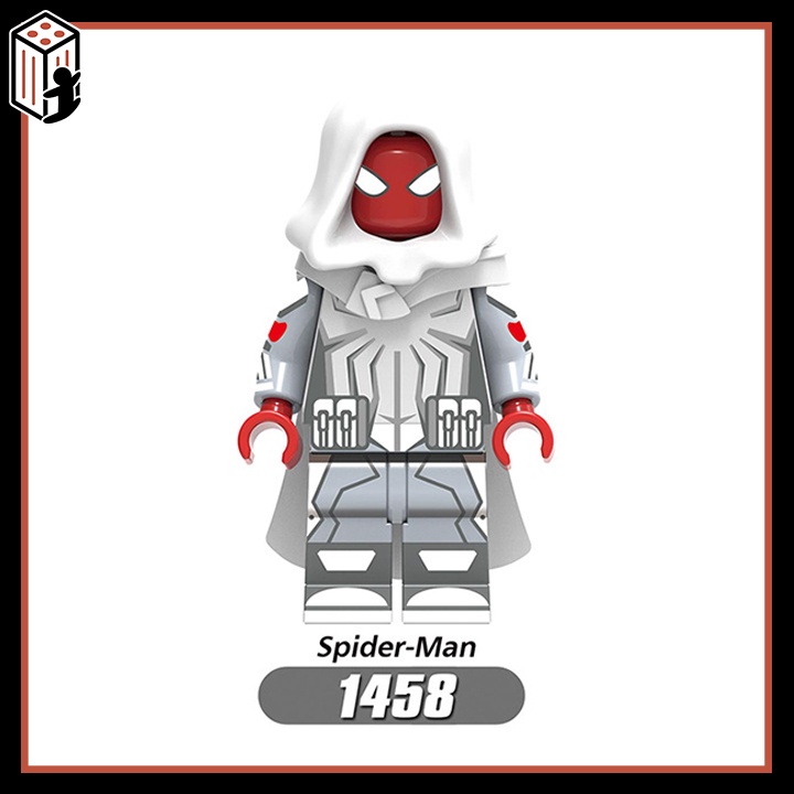 Lắp ráp Mô hình Spider Man No Way Home Đồ chơi Siêu anh hùng Người Nhện Spider thor Spider tron Spider punk Marvel X0281