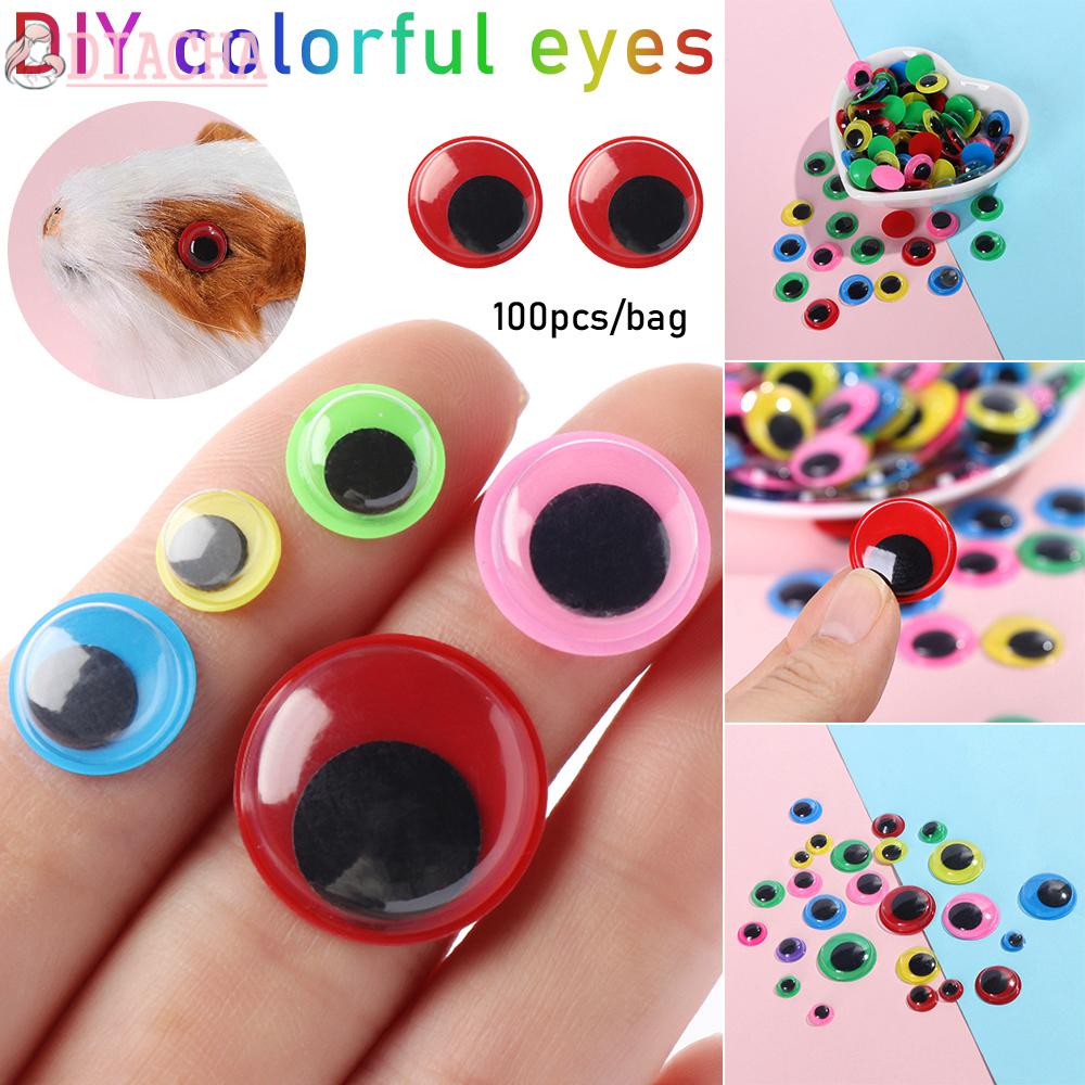 Set 100 mắt thú bông 3D đồ chơi sáng tạo cho bé