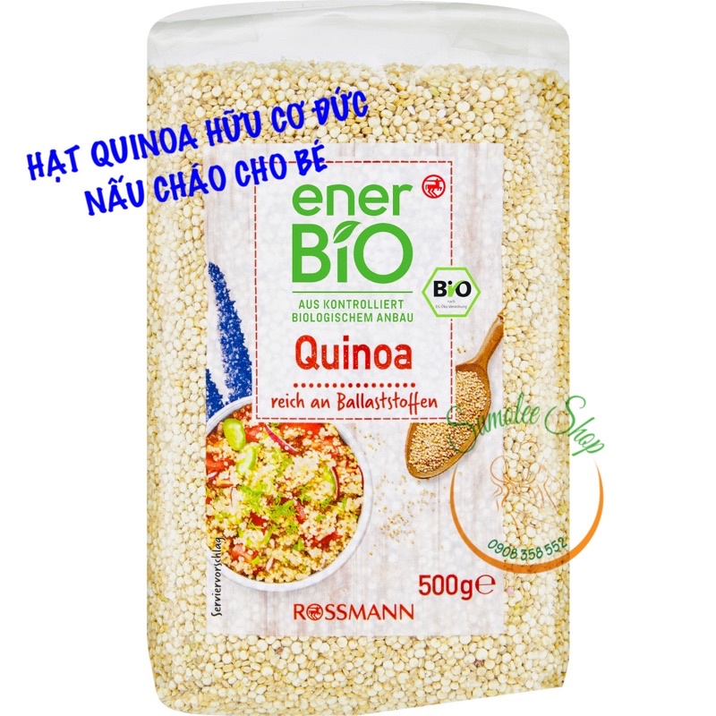 HẠT QUINOA BIO SIÊU SẠCH ĐỨC - DATE 2024