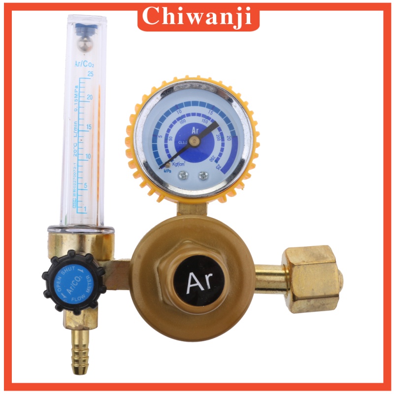 Đồng Hồ Đo Áp Suất Khí Gas Chiwanji 0-25mpa Cho Mig Tig