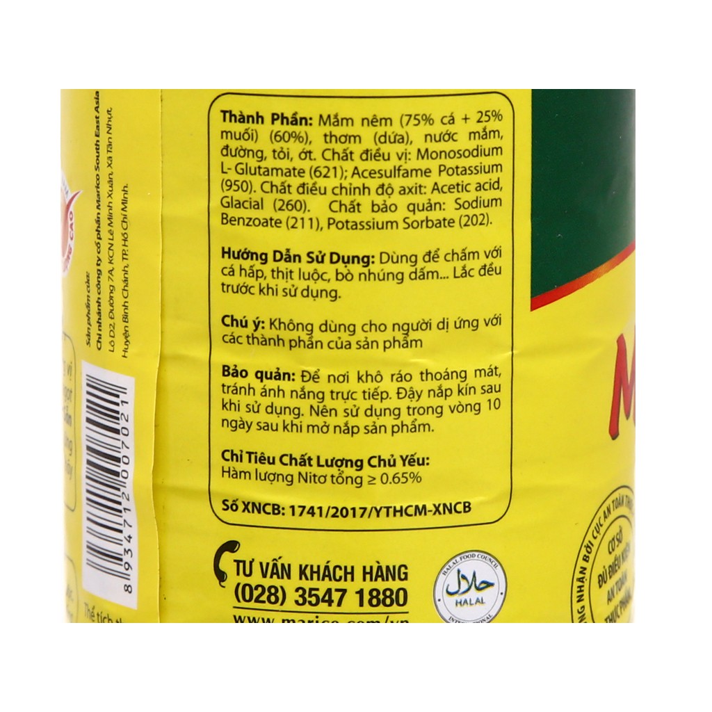 Mắm nêm pha sẵn Thuận Phát chai