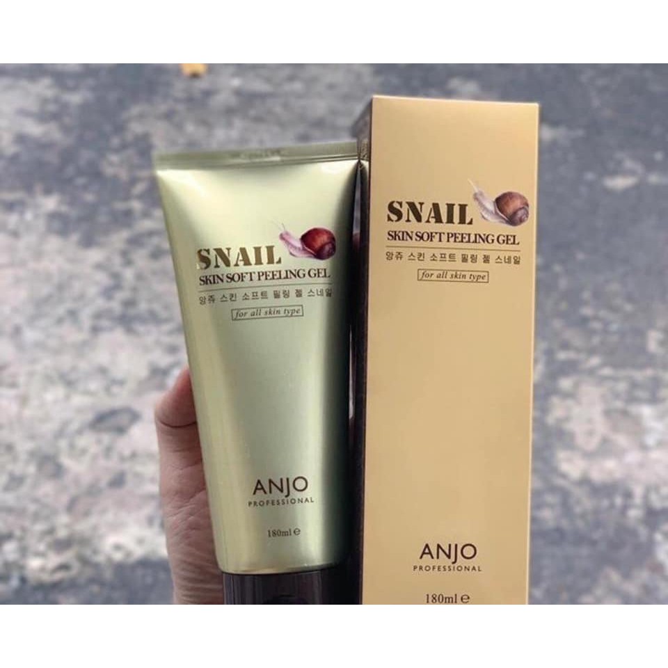 TẨY DA CHẾT ANJO SNAIL SKIN SOFT PEELING GEL 180ML CHÍNH HÃNG - 5026