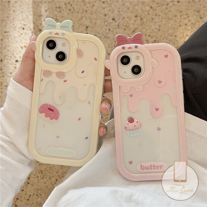 Ốp Điện Thoại TPU Mềm Chống Vỡ Họa Tiết Bánh Donut Cho IPhone 13 12 11 14 Pro MAX 6 6S 7 8 Plus XR X XS MAX SE 2020