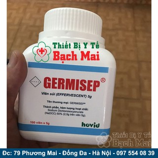 Viên Ngâm Sát Khuẩn Germisep 2,5gr