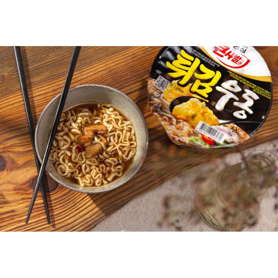 MỲ UDON CHIÊN BÁT 111G -  튀김우동 큰사발 111G