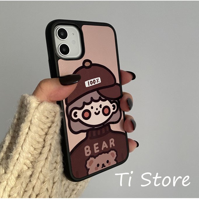 Ốp Lưng Girl Bear 3 iP