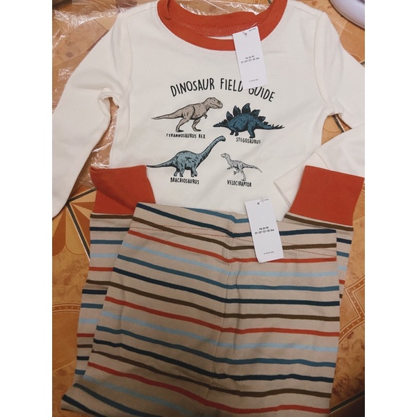 Set 3 bộ khủng long Oldnavy auth cho bé