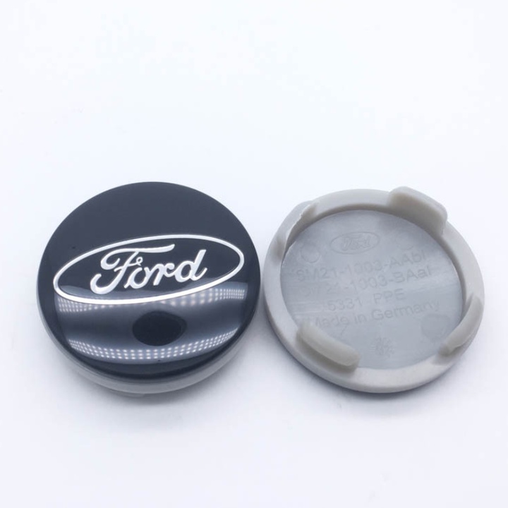 Logo chụp mâm, ốp vành la zăng bánh xe ô tô Ford, đường kính 54mm, chất liệu nhựa ABS cao cấp