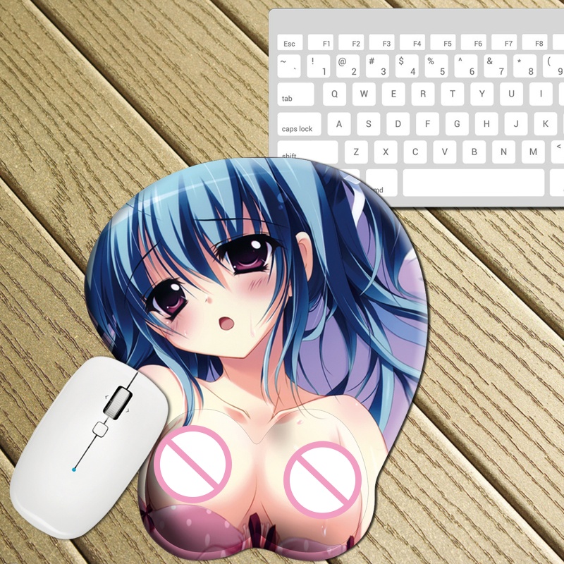Miếng lót chuột bằng silicon hình hoạt hình 3D độc đáo sáng tạo