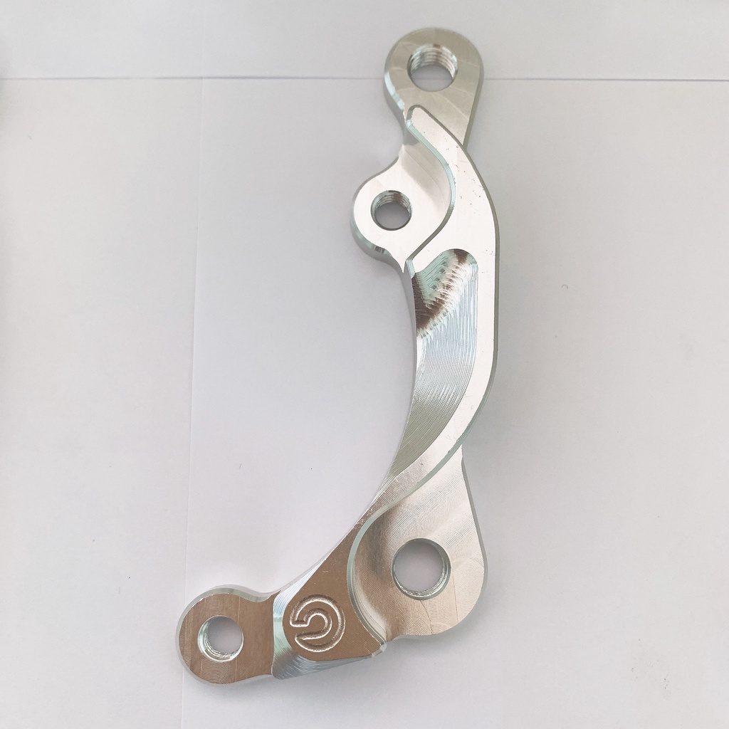 PÁT CNC - Pát Trước xe Sirius XC, Sirius FI gắn Heo Dầu ZIN, Heo Dầu 2piston đối xứng đi đĩa size 220mm 245mm 260mm