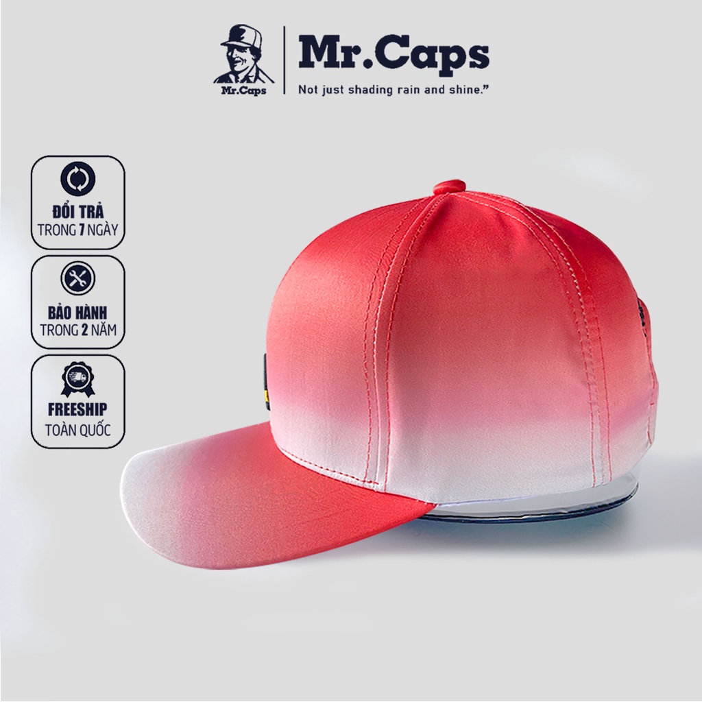 Mũ lưỡi trai phối màu - Mũ in 3D phong cách thời trang Tye Die phom unisex cho cả nam và nữ Mrcaps.vn kèm Full Box