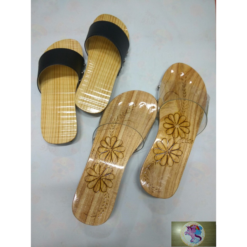 Guốc Gỗ Guốc Mộc Mẹ Và Bé