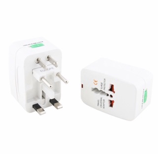 Ổ cẮm du lịch đa năng 2 cổng usb
