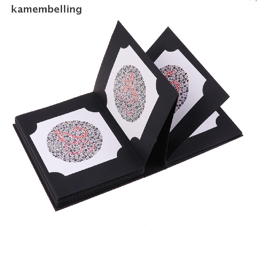 Sách 38 Tấm Giấy Kiểm Tra Đánh Điểm Mù kamembelling Ishihara