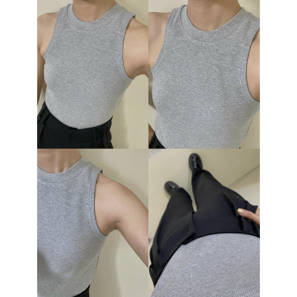 Áo ba lỗ nữ LÔNG CHUỘT- CieL tanktop LÔNG CHUỘT-Freesize- Ảnh thật