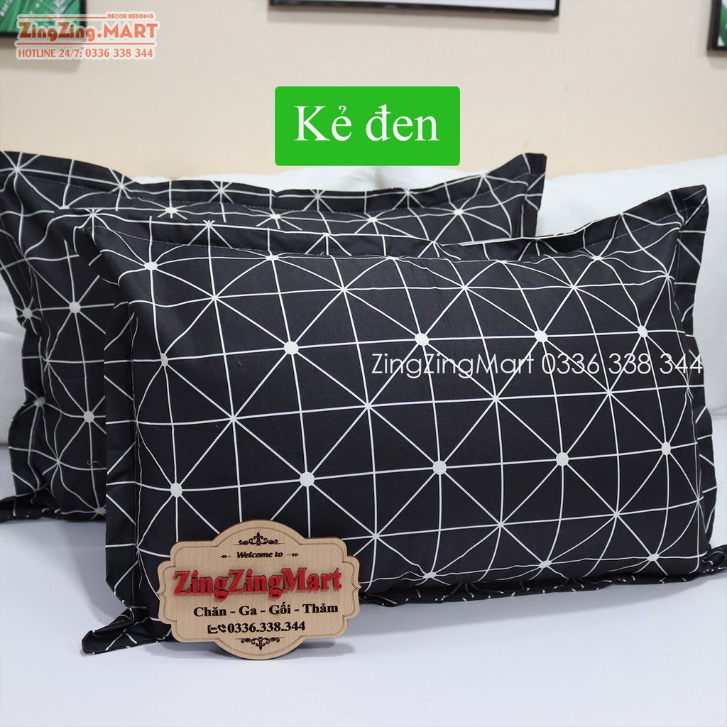 Vỏ Gối Nằm Poly Cotton Chất Dày Dặn - Có khóa kéo (Được chọn mẫu) | BigBuy360 - bigbuy360.vn