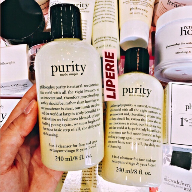 Sữa rửa mặt Philosophy Purity Made Simple One-step Facial Cleanser