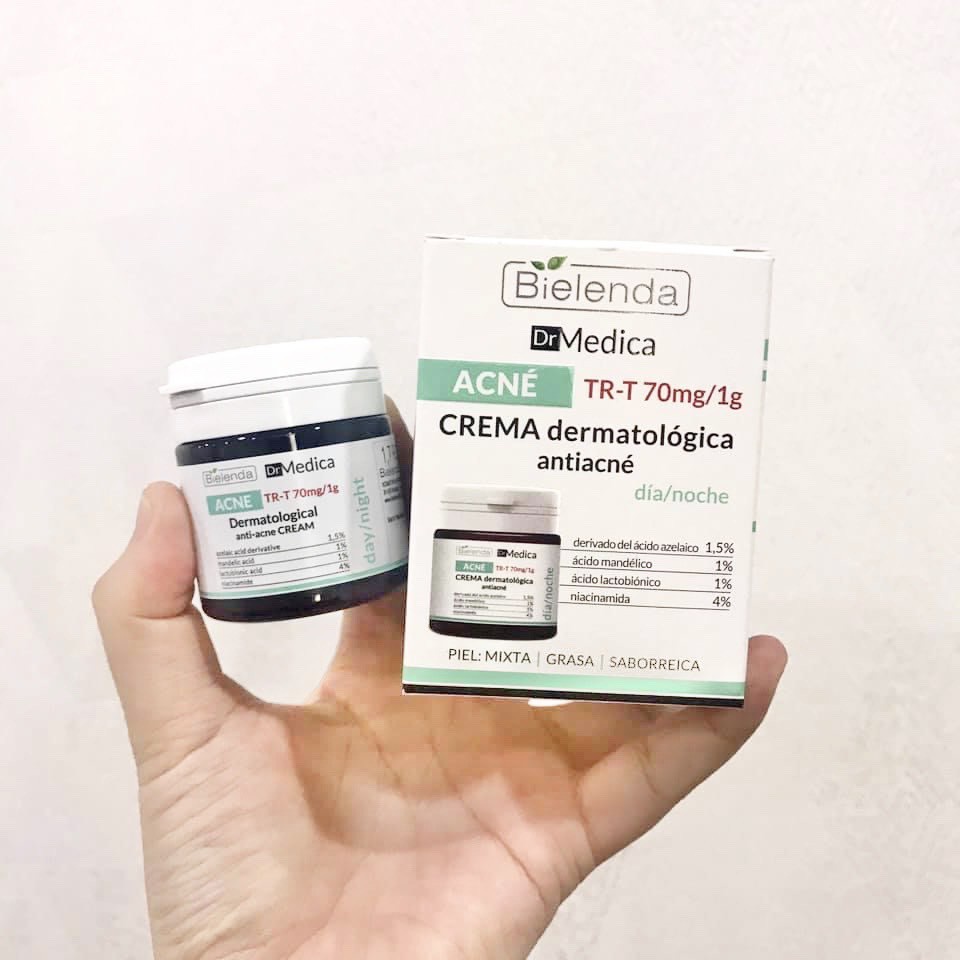 Bielenda Dr Medica Dermatological Anti-Acne Cream - Kem Dưỡng Đặc Biệt Cho Da Dầu Mụn 50ml
