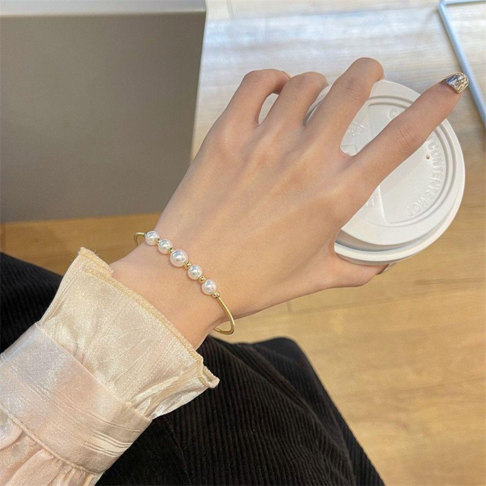 Vòng Tay VANES1 Kiểu Dáng Đơn Giản Phong Cách Baroque Cổ Điển Dành Cho Nữ