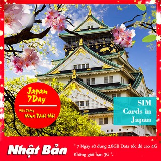 Sim du lịch nhật bản 7 ngày -
