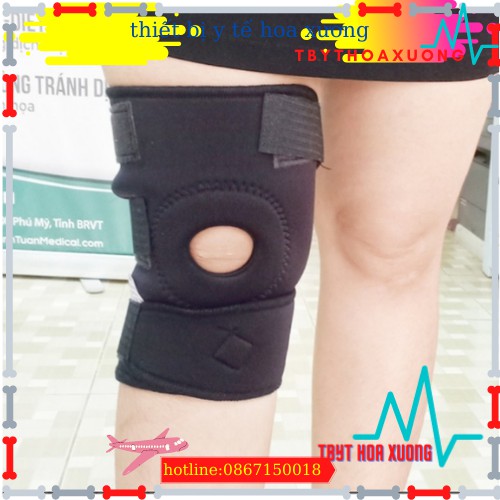 [HÀNG CHÍNH HÃNG] Băng Chun Gối GiaHu  Hỗ Trợ Chấn Thương Đầu Gối