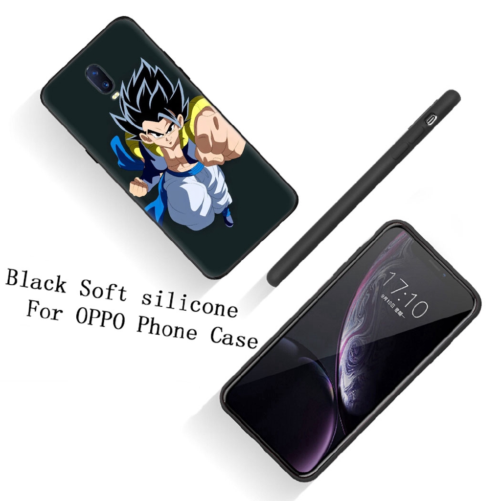 Ốp lưng hình Dragon Ball Z Anime Goku cho OPPO Reno Z 2 2Z 10X Ace 2F Realme 3 Pro X Lite 2 A5